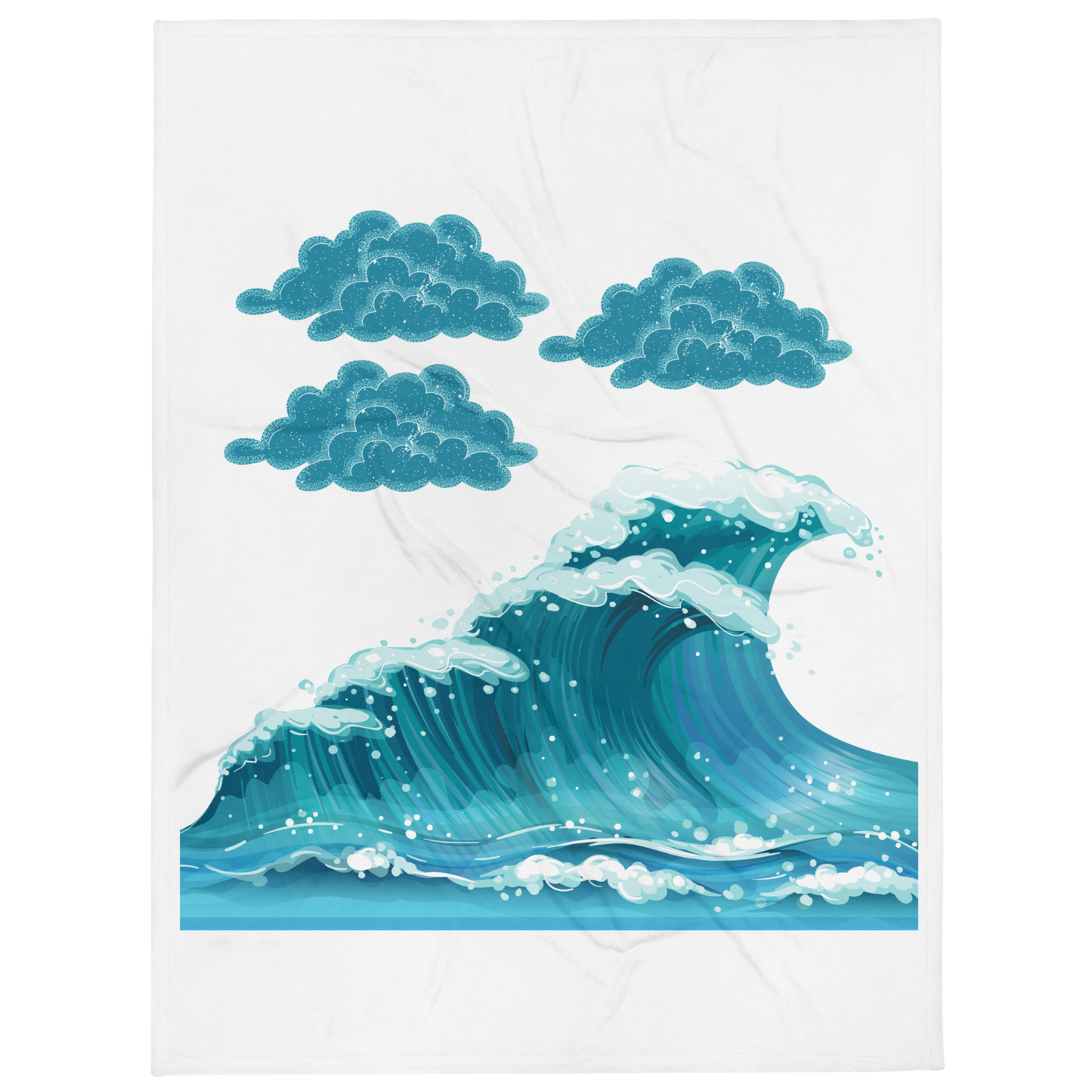 Wild Waves - Custom Throw Blanket