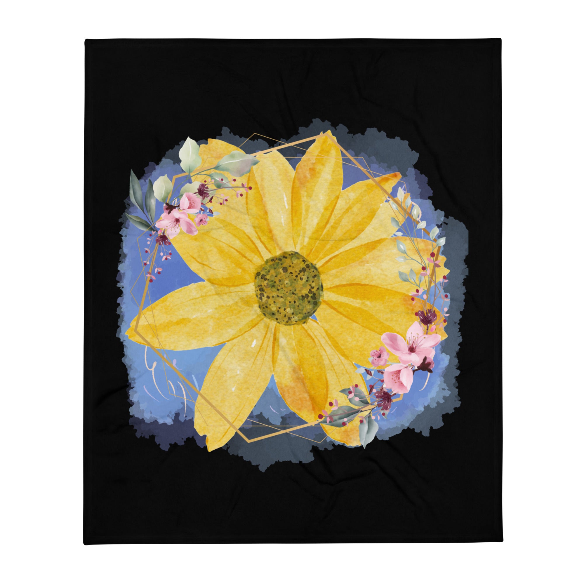 Fresh Flower - Custom Throw Blanket