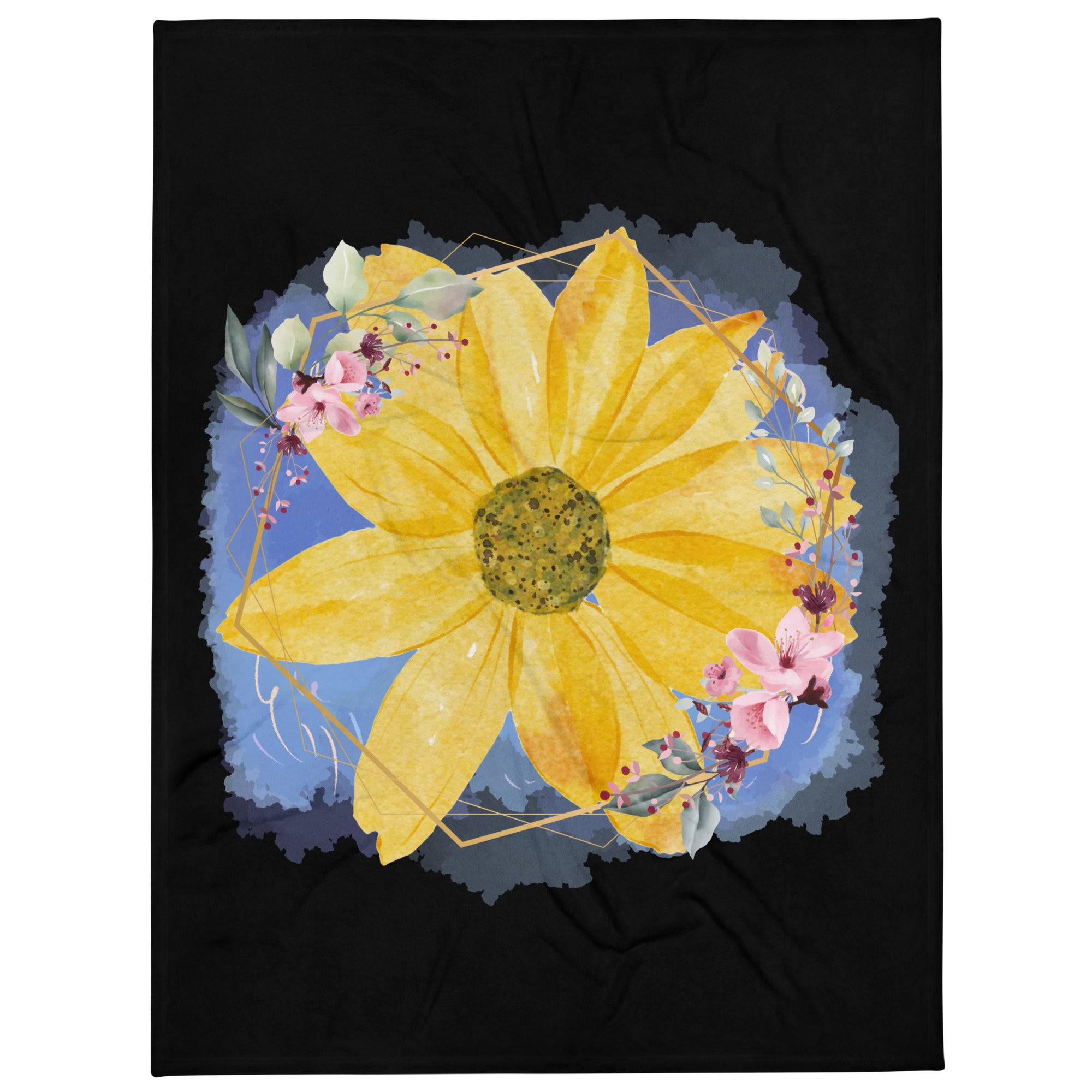Fresh Flower - Custom Throw Blanket